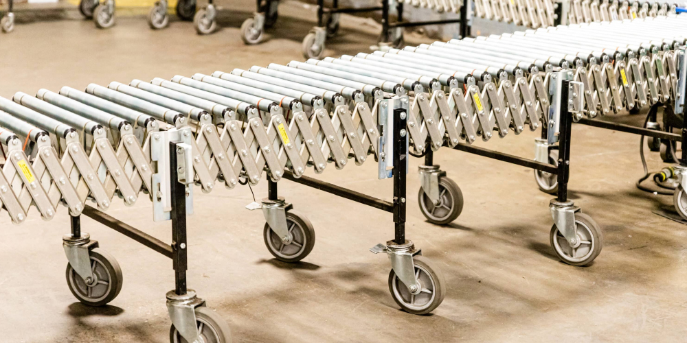 Flexible Power Roller Conveyor