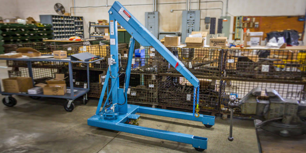 Hydraulic Floor Crane